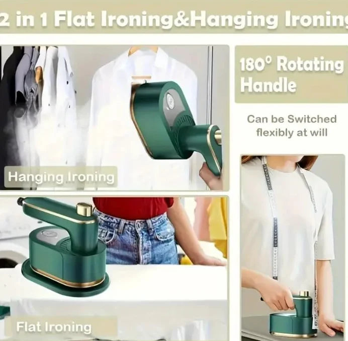 Portable Mini Electric Iron Stainless Steel Folding Light Tool for Home & Travel Hot Selling Steam Clothing for Hotel Use