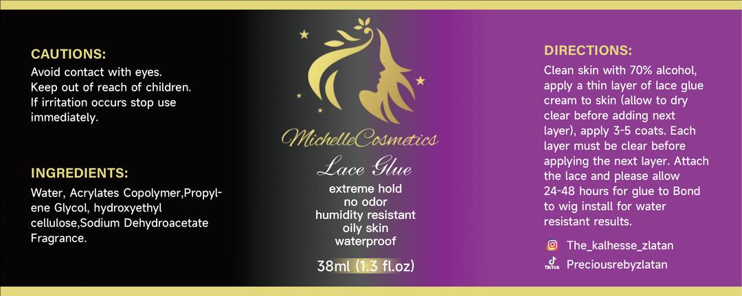 MichelleCosmetics Extreme Hold Lace Glue 38ml – Waterproof & Sweat Resistant