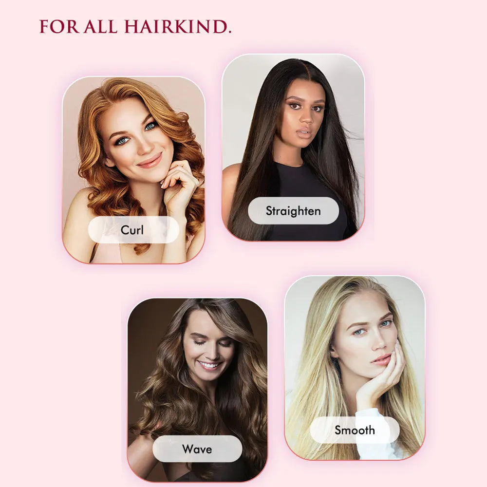 Hair Curling Wand 3/4 Inch Tapered Curling Iron Professional Ceramic Hair Curler Wand Fast Heating Hair Curlers for All Hair